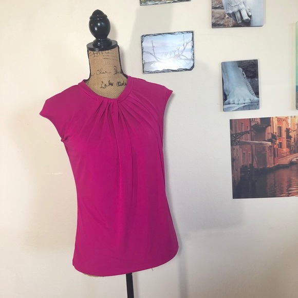 Worthington Tops - Worthington got pink shell w/ gold zipper, Sz. S